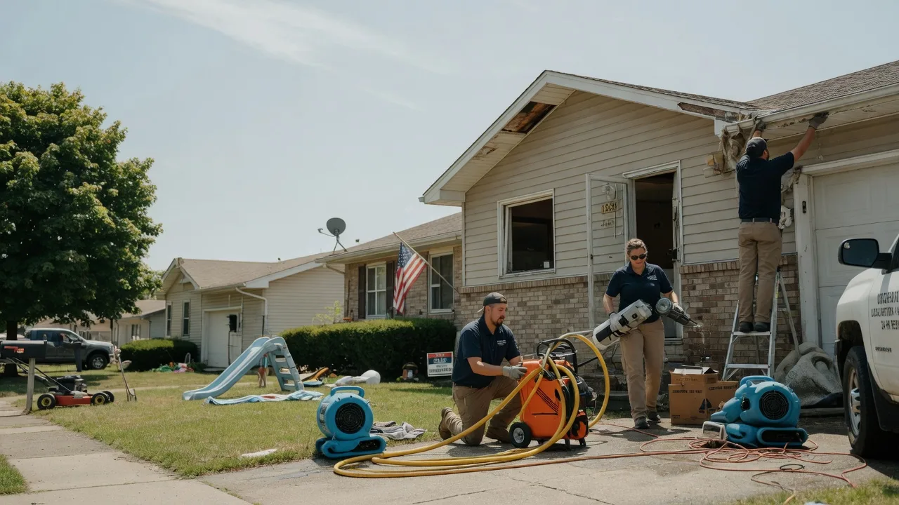 Water Damage Restoration in Canal Winchester, OH near me